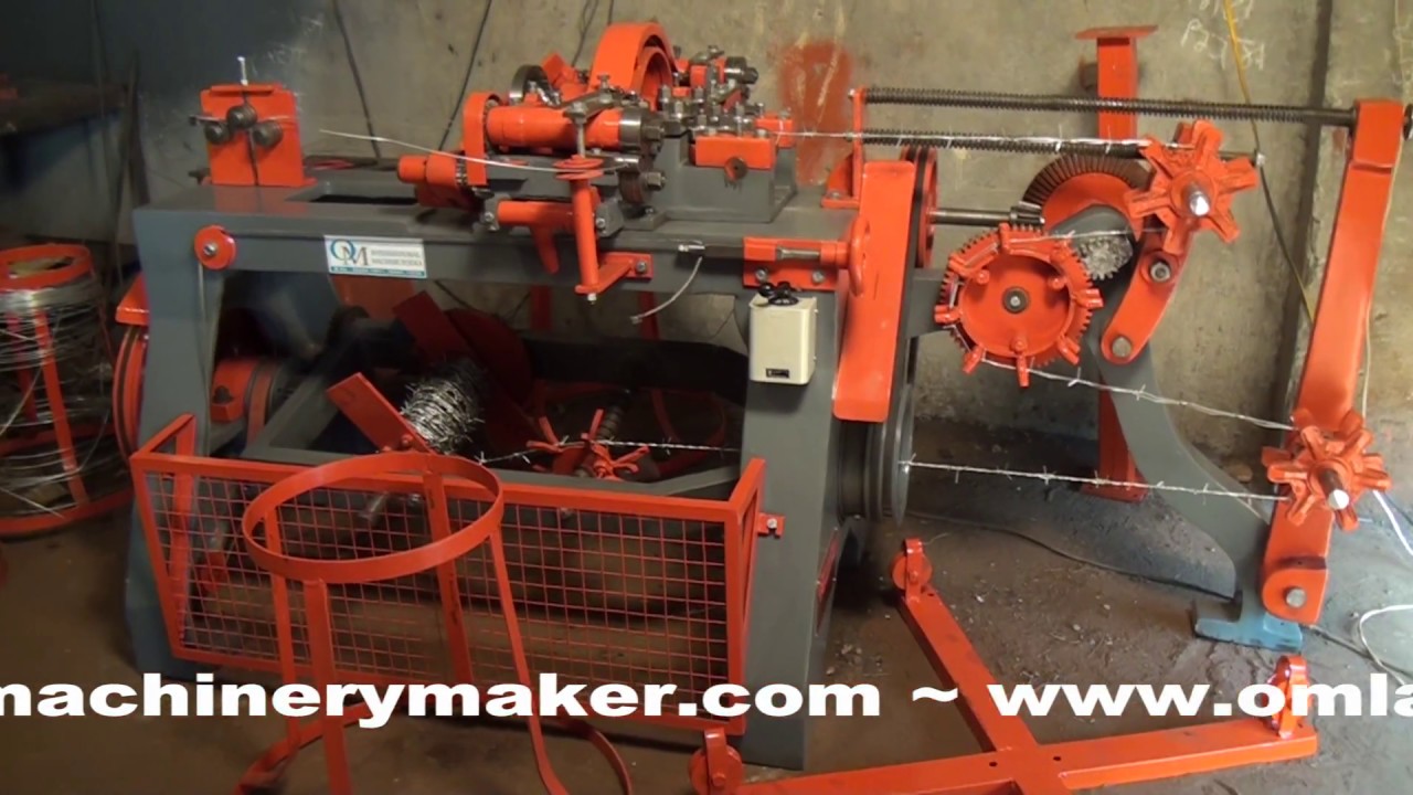 BARBED WIRE MAKING MACHINE (OM BRAND)
