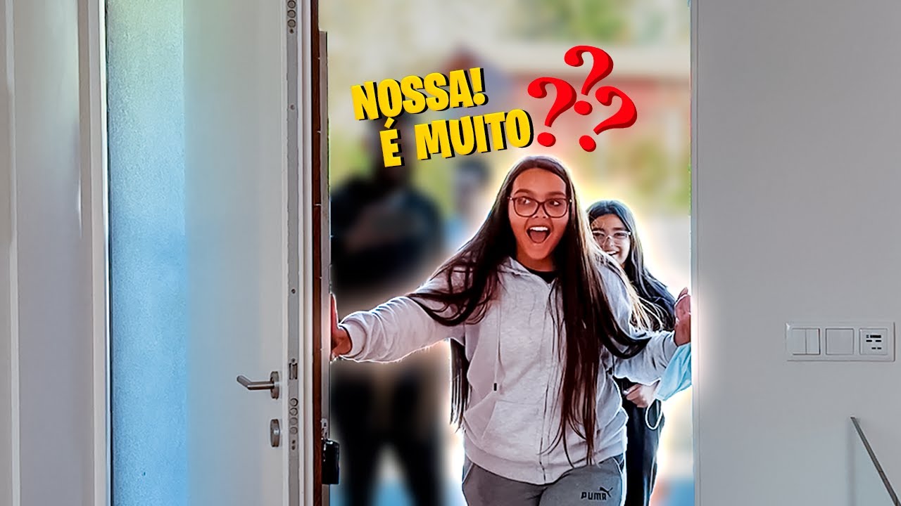 A REAÇÃO DA KAMILLY AO ENTRAR NA NOSSA CASA NOVA PELA PRIMEIRA VEZ FOI SURPREENDENTE!