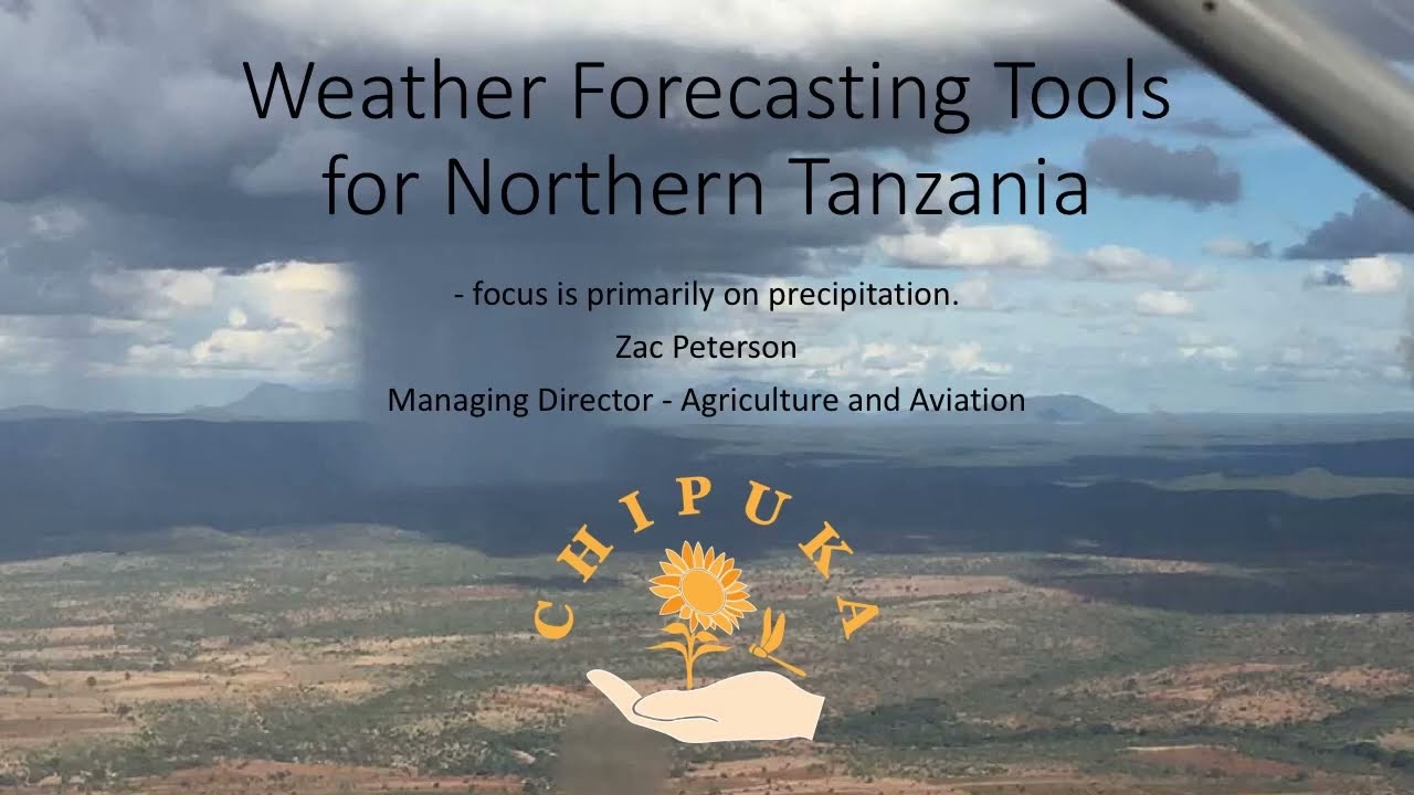 Lightning Talk - Weather Forecasting Tools for Northern Tanzania
