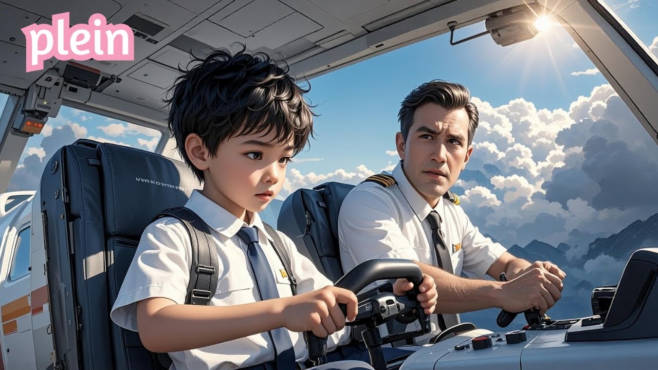 À 9 000 mètres d’altitude, un enfant tente de sauver tout l’avion !