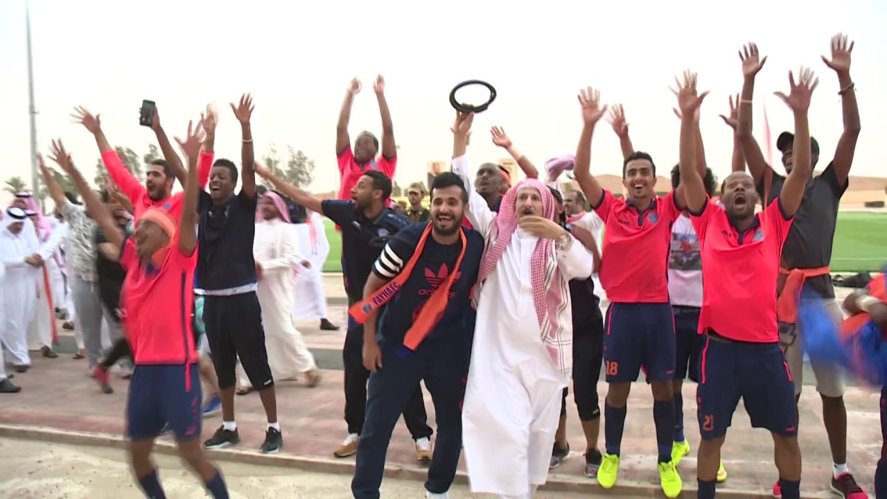 كليب صعود نادي الفيحاء بالمجمعة لدوري جميل 1438هـ اداء عبدالله العبودي  اخراج عثمان الربيعة