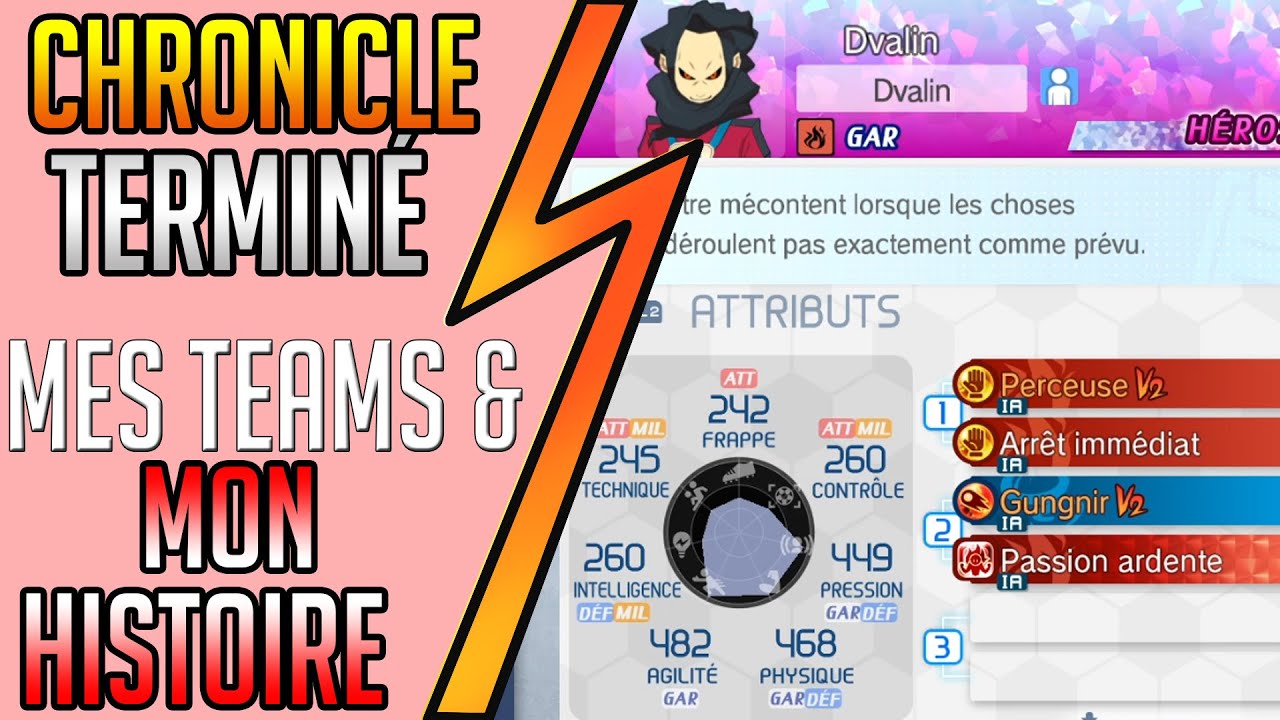 📣MES TEAMS, MON HISTOIRE en Chronicles►Inazuma Eleven Victory Road FR HD