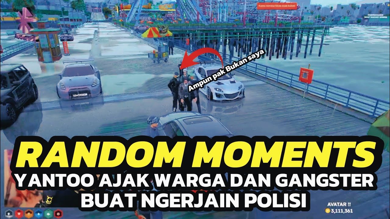 YANTOO AJAK WARGA DAN GANGSTER BUAT NGERJAIN POLISI ‼️ GTA V ROLEPLAY INDONESIA 