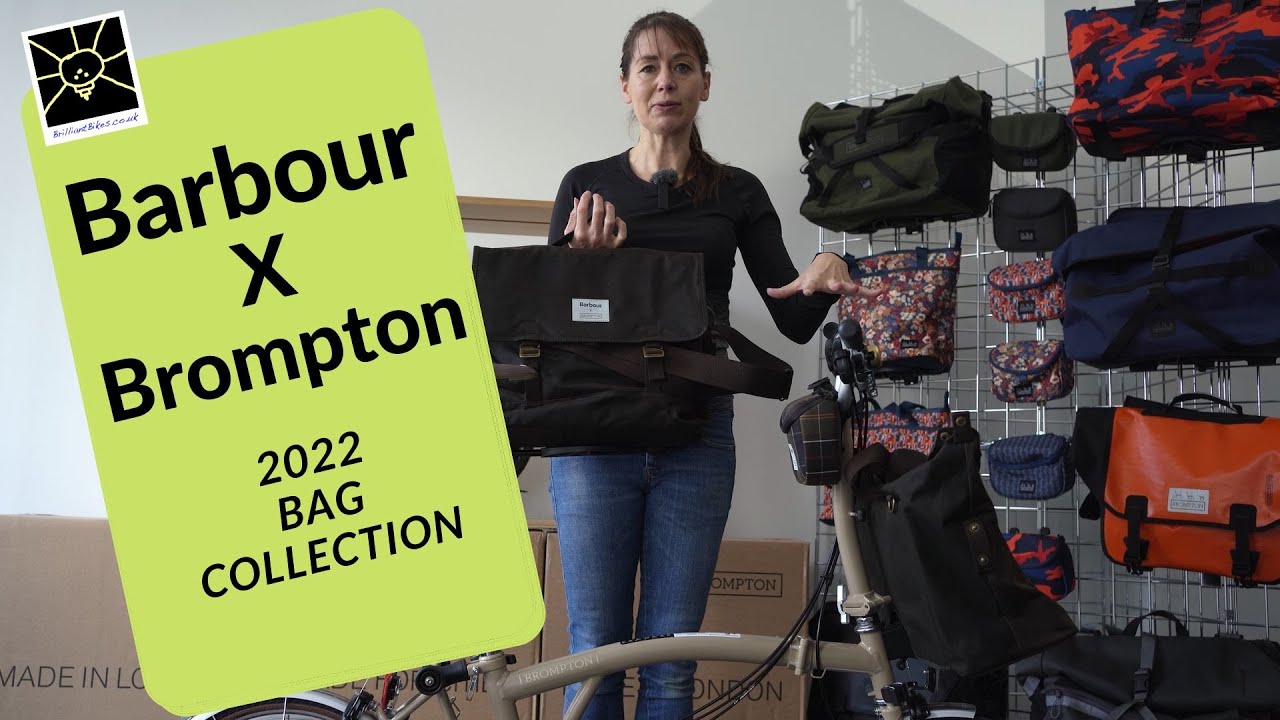 Barbour x Brompton 2022 bag collection