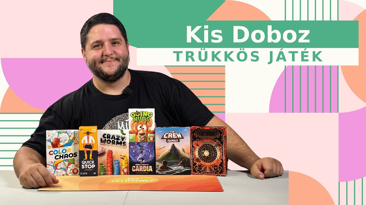 Kis Dobozok - Trükkös Játékok - 7 Újdonság a Piatniktól