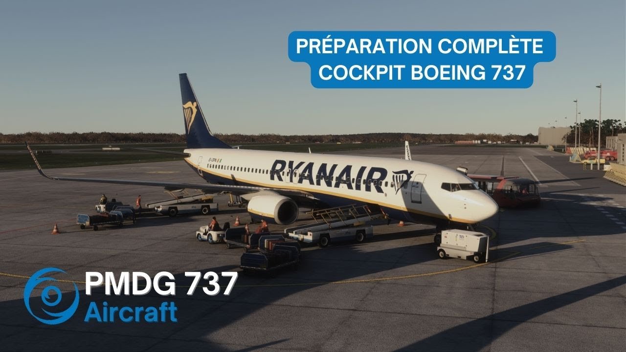 GUIDE PMDG 737 | PRÉPARATION COMPLÈTE DU COCKPIT + DÉMARRAGE MOTEUR | MSFS 2020