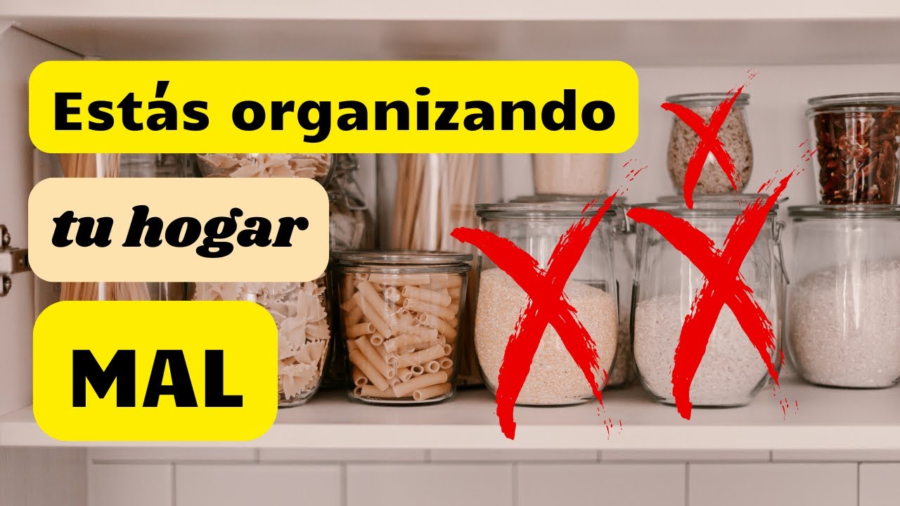 Estás organizando tu hogar MAL :( 10 pasos simples para arreglarlo PARA SIEMPRE