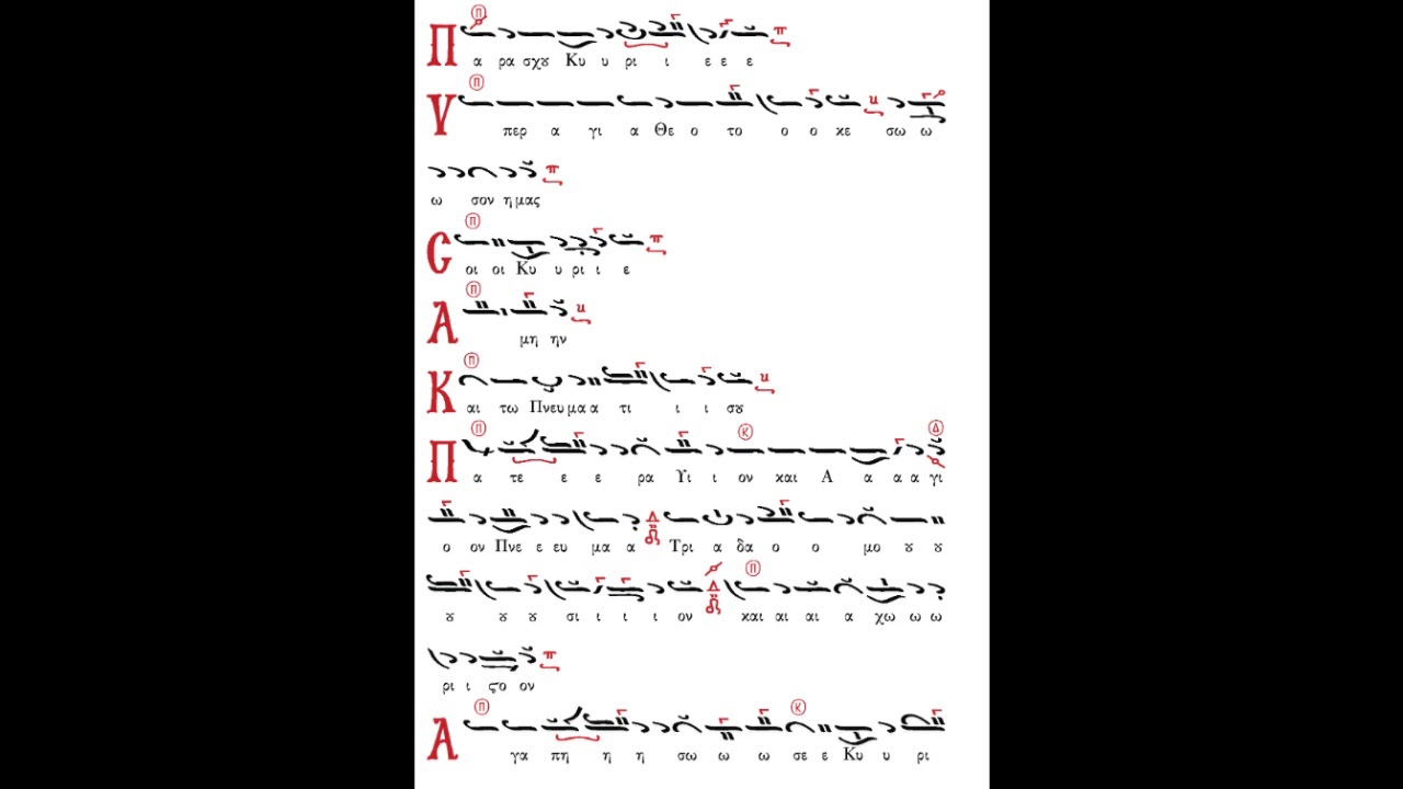 Λειτουργικά-Άξιον Εστί, εις ήχον πλ' Β.