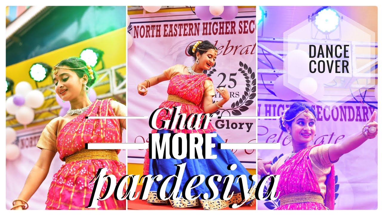 Ghar More Pardesiya |Kalank| Shreya Ghoshal | Alia |Kathak cover| Seven Leaves