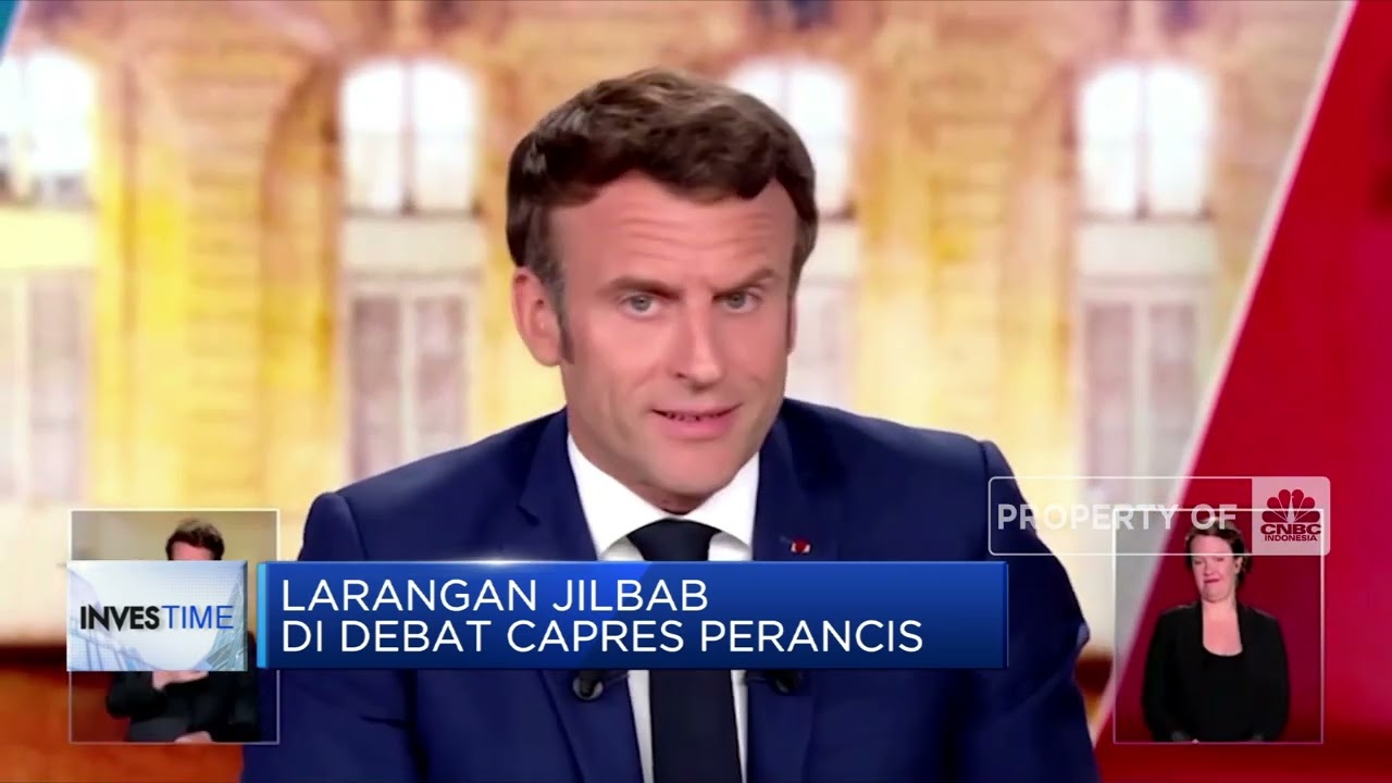 Larangan Jilbab Di Debat Capres Perancis