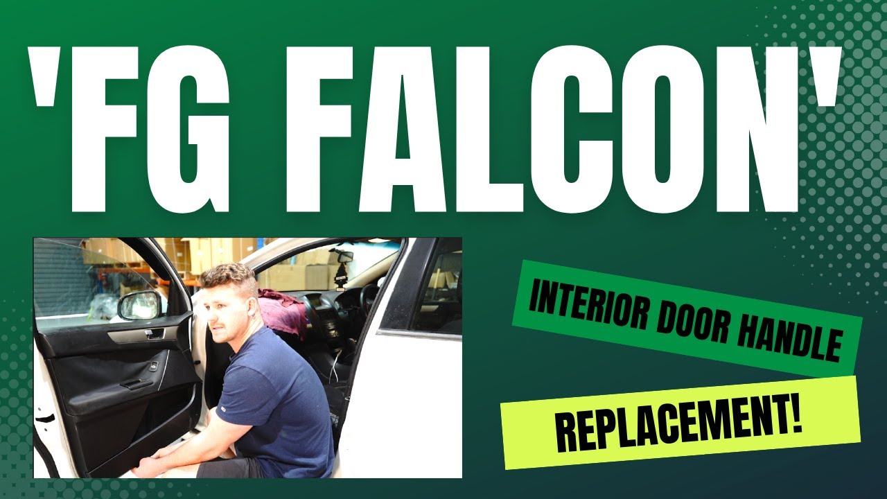 Снятие и замена внутренней дверной ручки FG Falcon своими руками