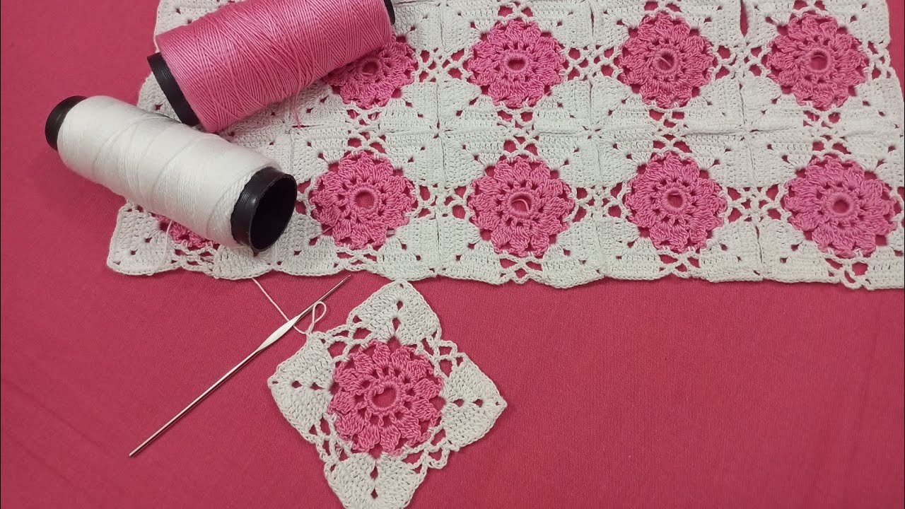 easy crochet pillow cover tutorial. কুশিকাটার টেবিল রানার /কুশন কভার