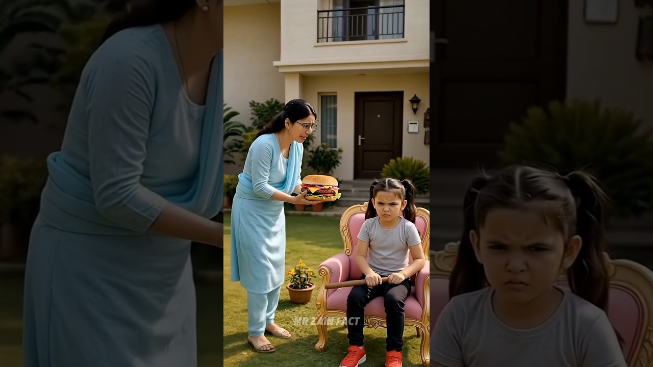 mummy ne Diya burger 