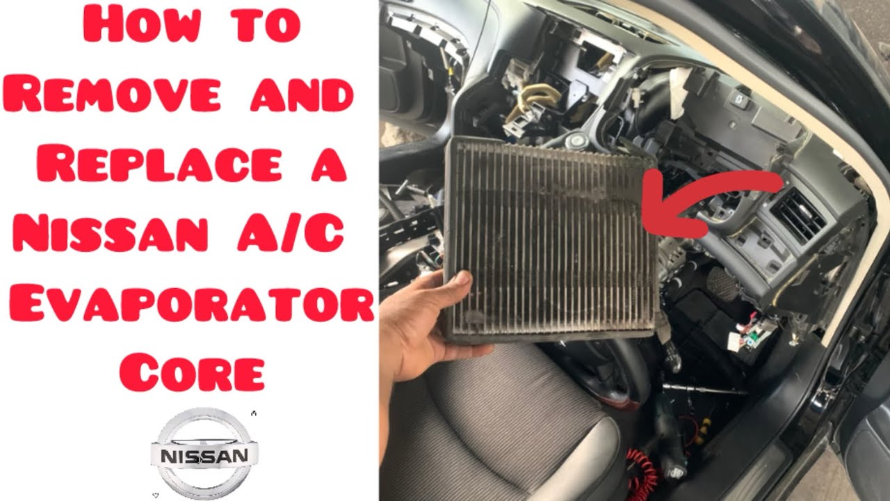 How to Remove a Nissan Fuga Infiniti G35/37 Skyline Altima Maxima Dashboard and A/C Evaporator Core
