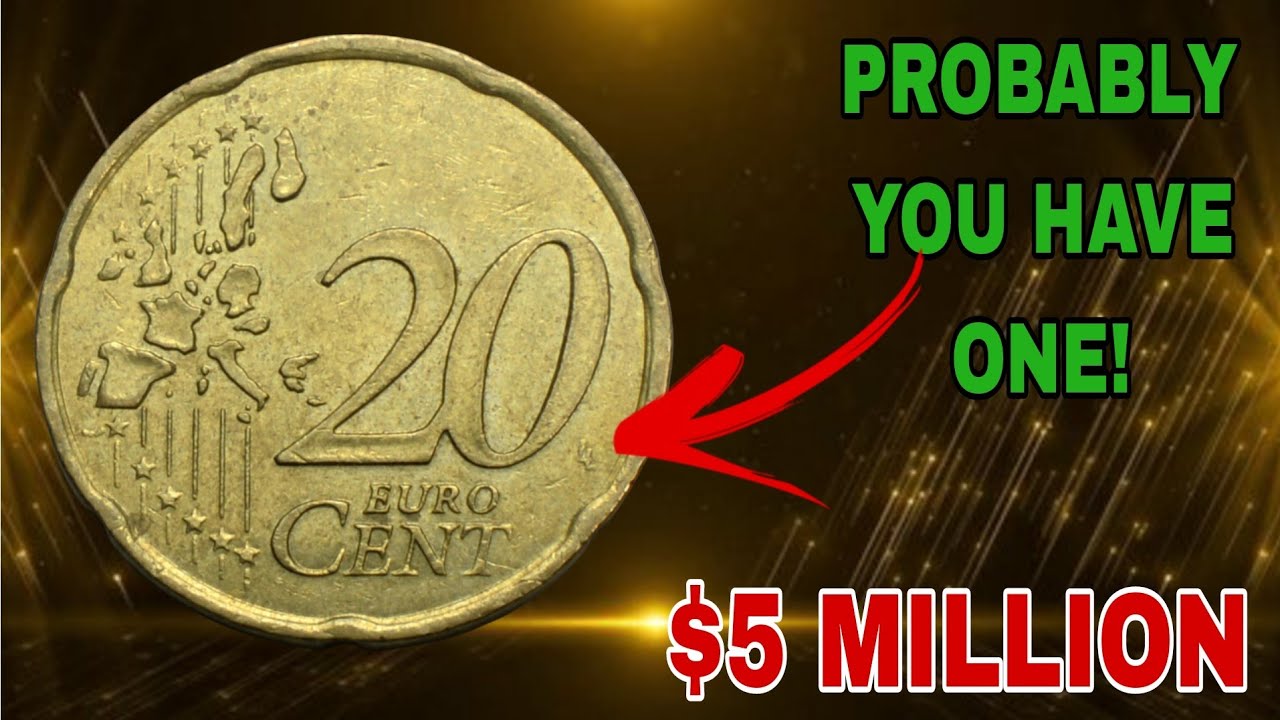 Rare 20 Euro Cents Coins Value? 2000 RF, 2005 A, 2018 RF & Espa&ntilde;a Coins Worth Money! 