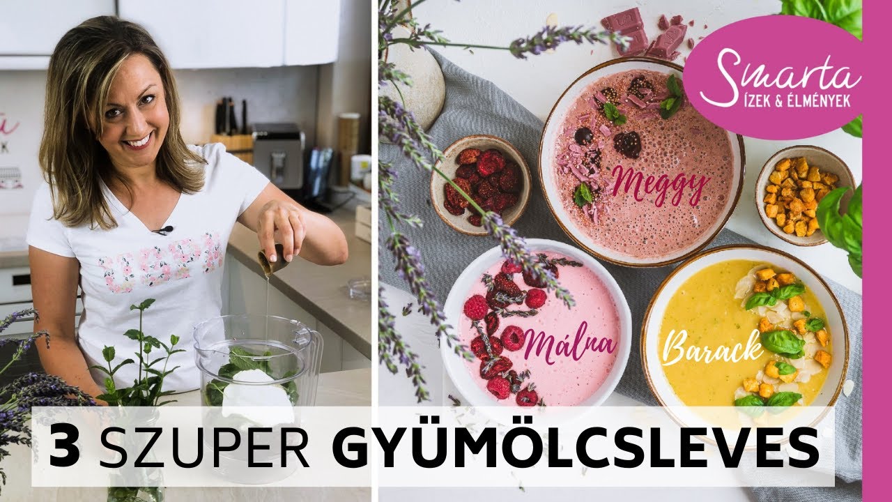 3 szuper egyszerű, hűsítő gyümölcsleves recept