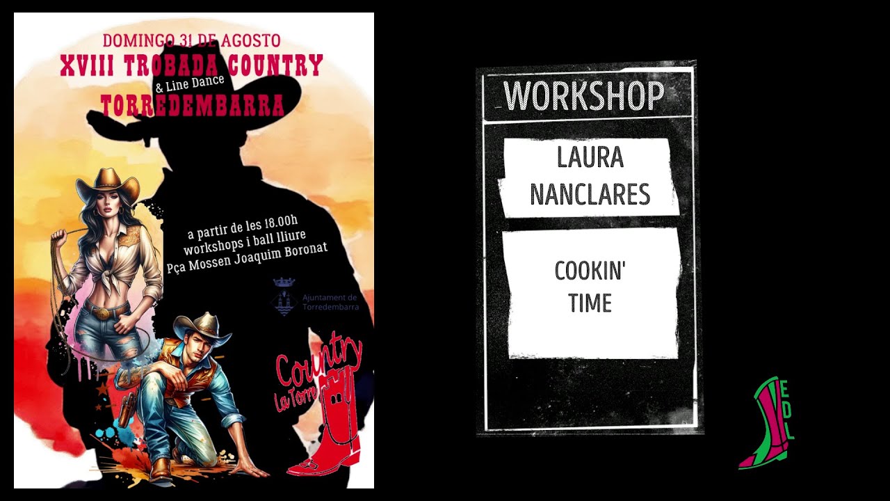 COOKIN' TIME / TROBADA COUNTRY 2025 /#linedance #country