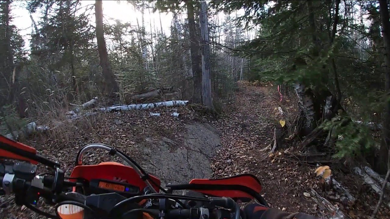 Ktm 500 exc  woods destroyer!