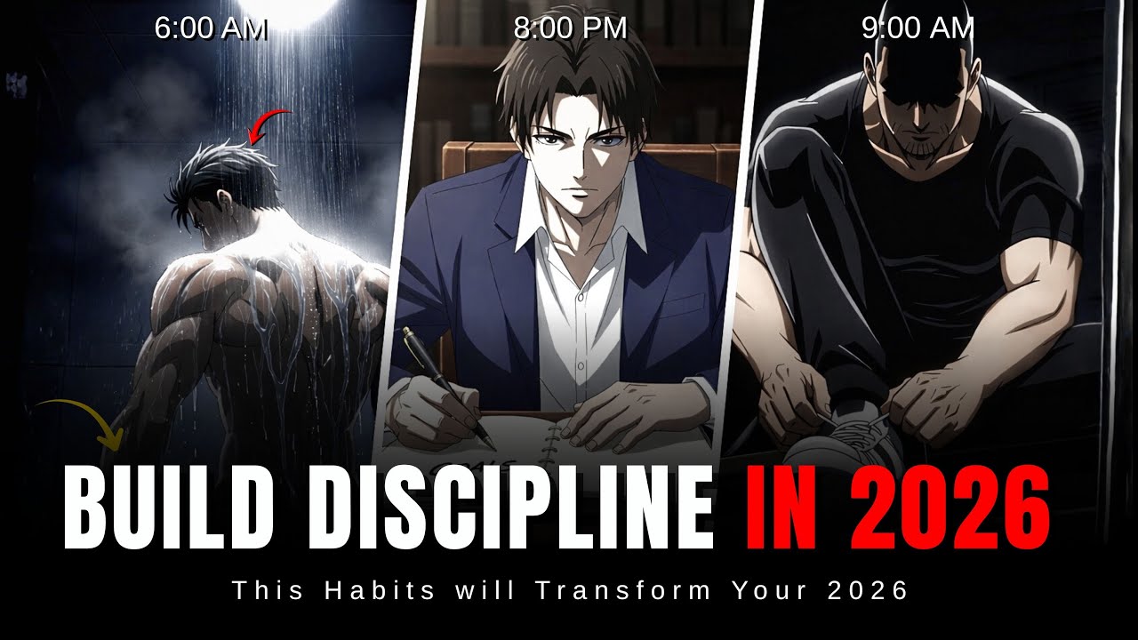 HOW TO BUILD DISCIPLINE IN 2026 | THIS IS HOW STRONG MEN BUILD DISCIPLINE 