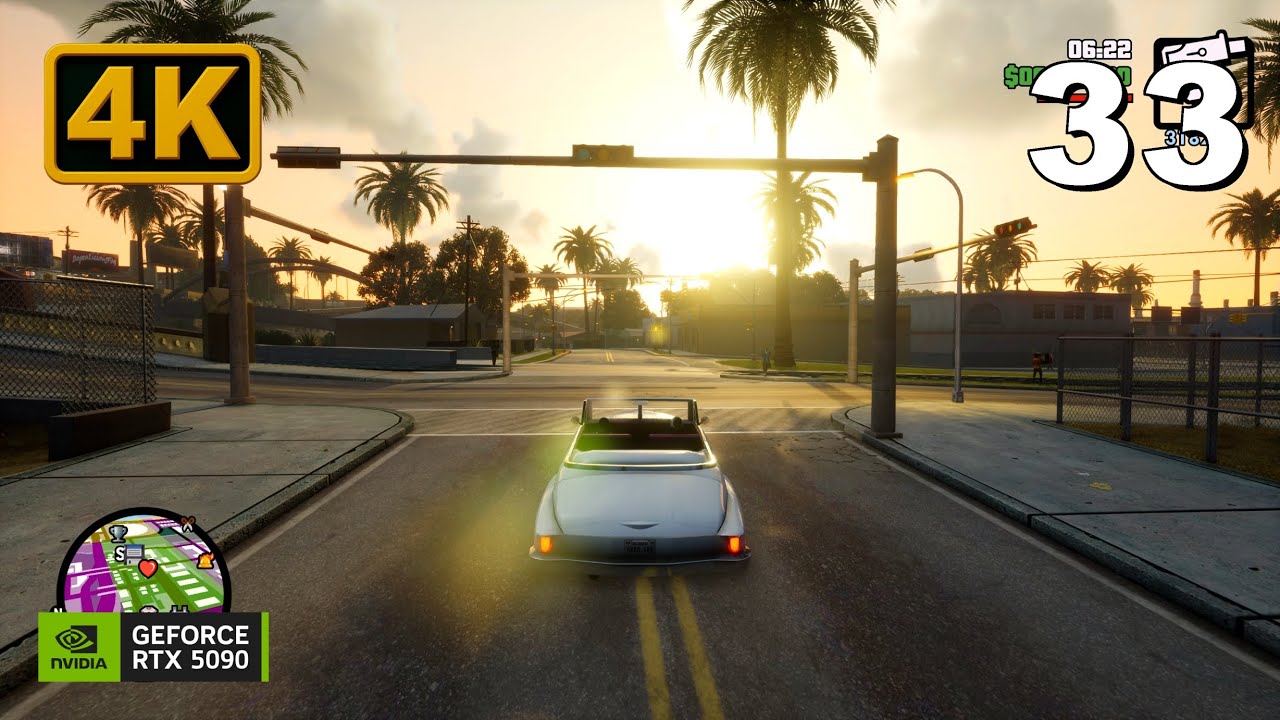 Grand Theft Auto: San Andreas Gameplay [4K]