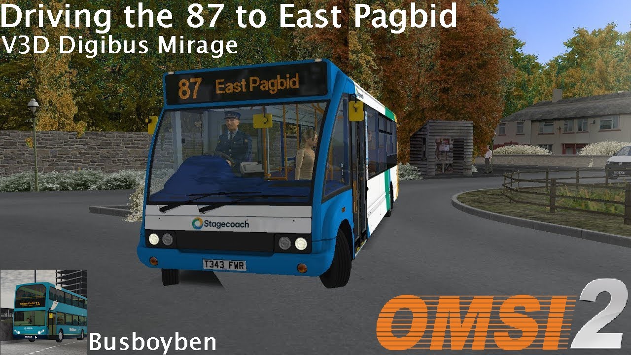 Omsi 2|V3D Digibus Mirage (Optare solo) Taillight Mod|Route87|Oatford V1.1