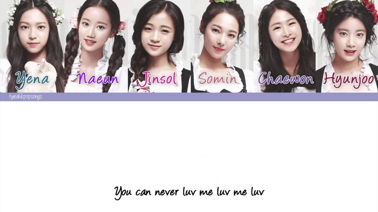 April (에이프릴) - Luv Me x3 [Color Coded/Eng/Han/Rom]