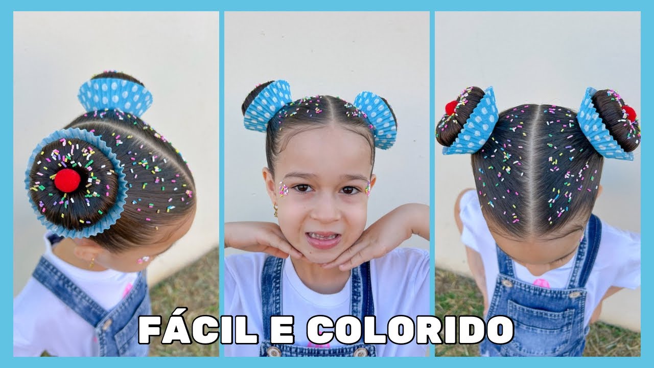 Cabelo maluco de cupcake 🧁