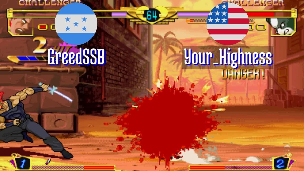 FT3 @jojobanr1: GreedSSB (HN) vs Your_Highness (US) [JoJo HFTF jojoban Fightcade] Jan 22
