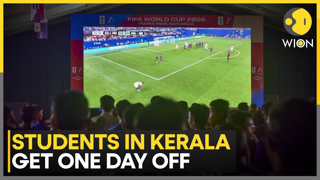 Kerala: Students In Kerala Get One Day Off After The FIFA World Cup Final | WION News