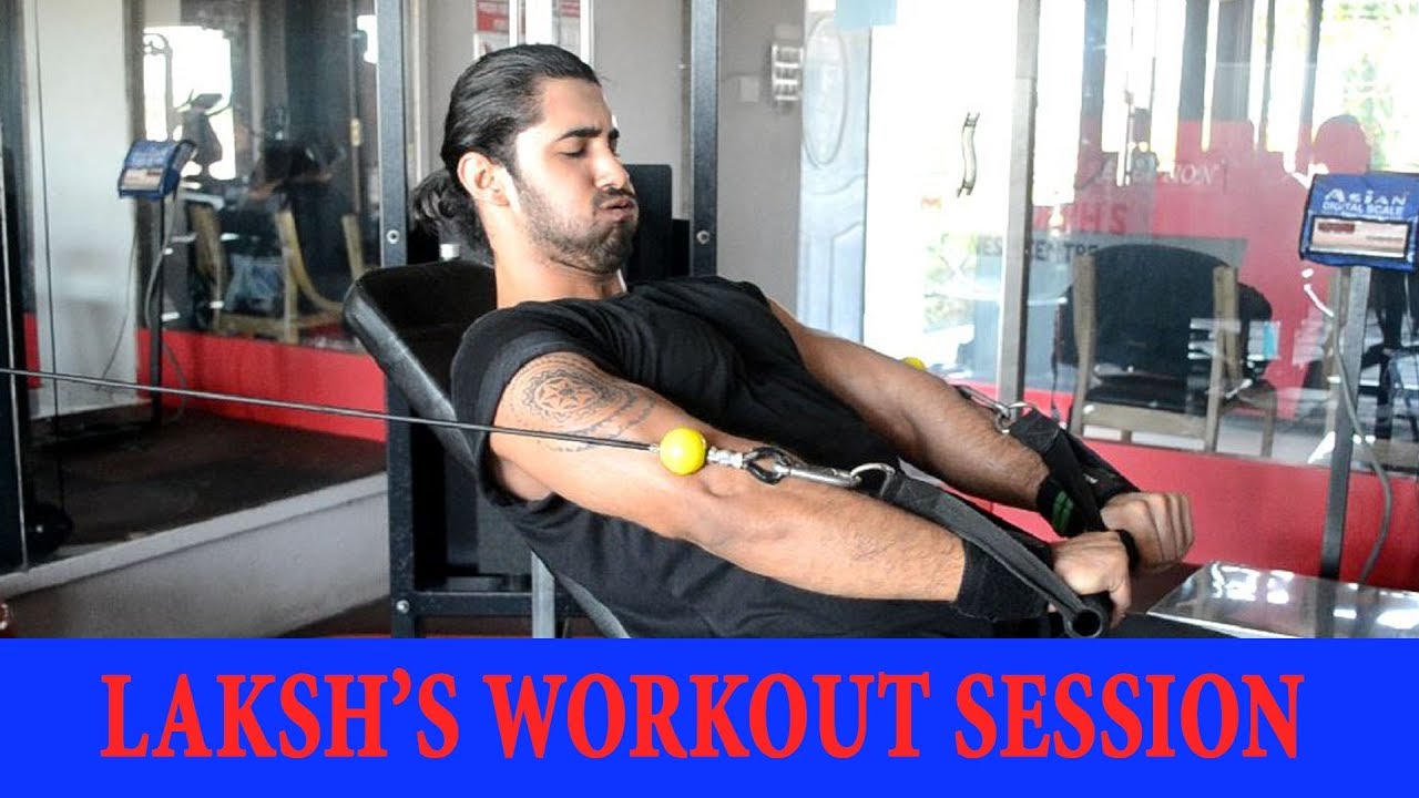 IWMBuzz: Laksh hits the gym and sweats it out