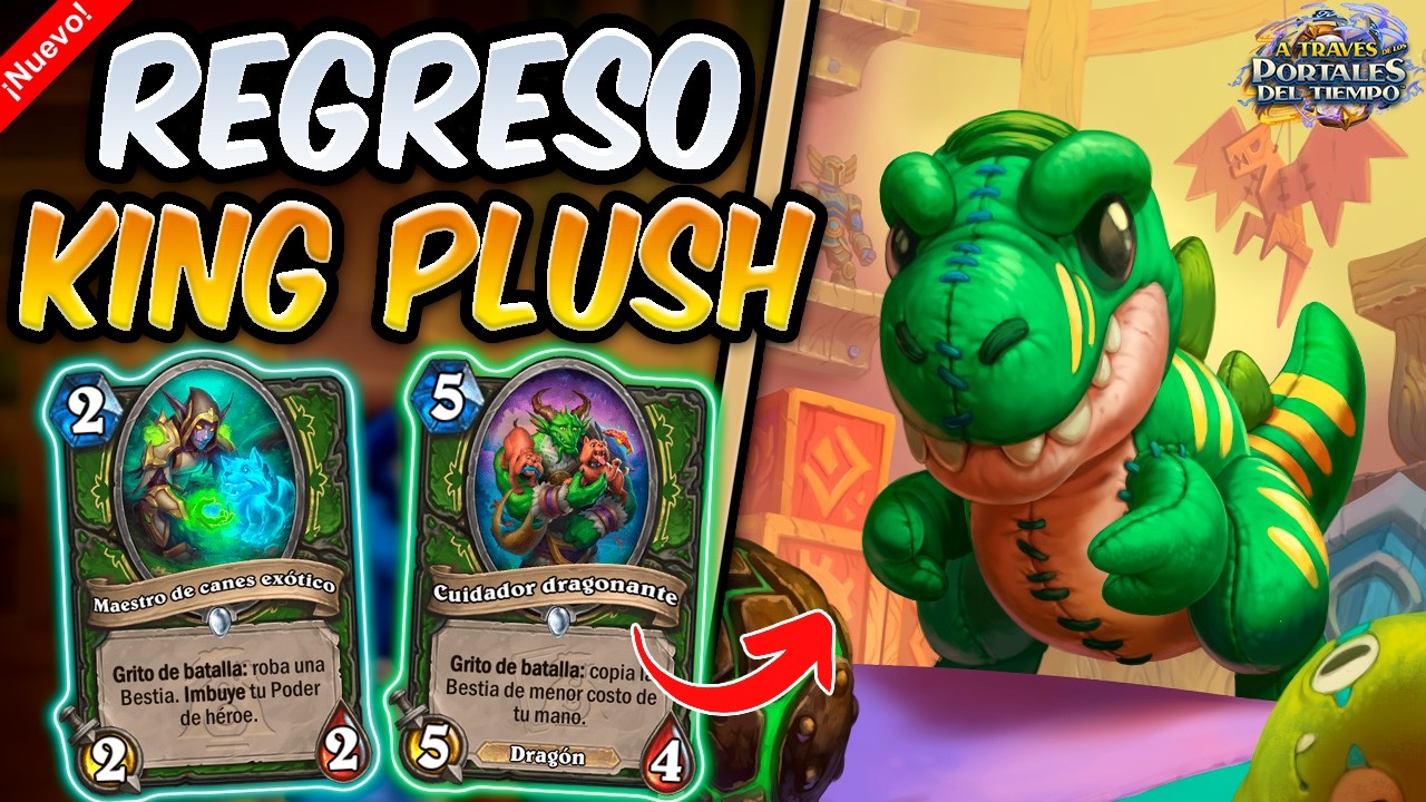 VOLVIÓ el OTK que ROMPIÓ el META de JUGUETES !!│CAZADOR KING PLUSH│PORTALES DEL TIEMPO