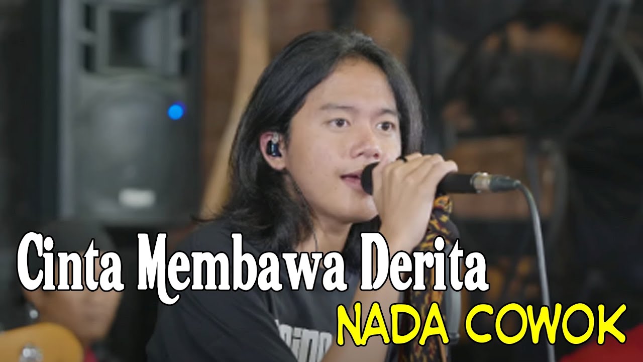 KARAOKE Cinta Membawa Derita Nada Cowok