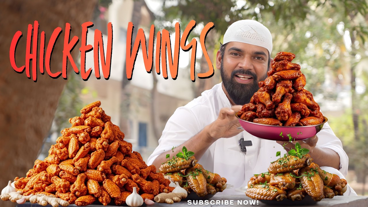 Tandoori Baked Chicken Wings | Specially Prepared with Love for Our Kids | Nawab's Kitchen Official