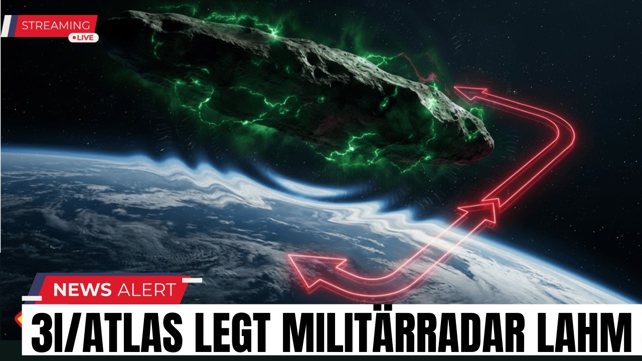 3I/ATLAS Soeben DEAKTIVIERT Jedes Militärische Radar Auf Der Erde — Für 9 Minuten Sah Niemand Etwas.