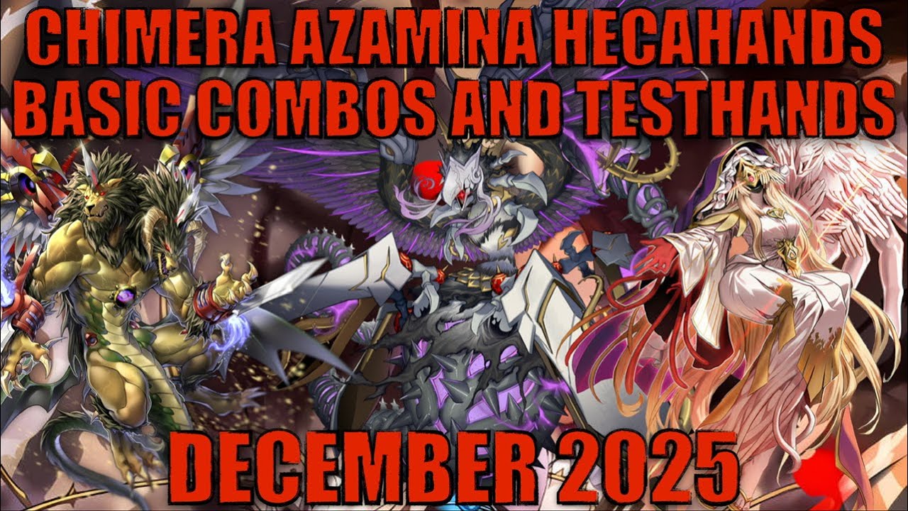 RIP, STEAL AND WIN! CHIMERA AZAMINA HECAHANDS BASIC COMBOS AND TESTHANDS! (December 2025)