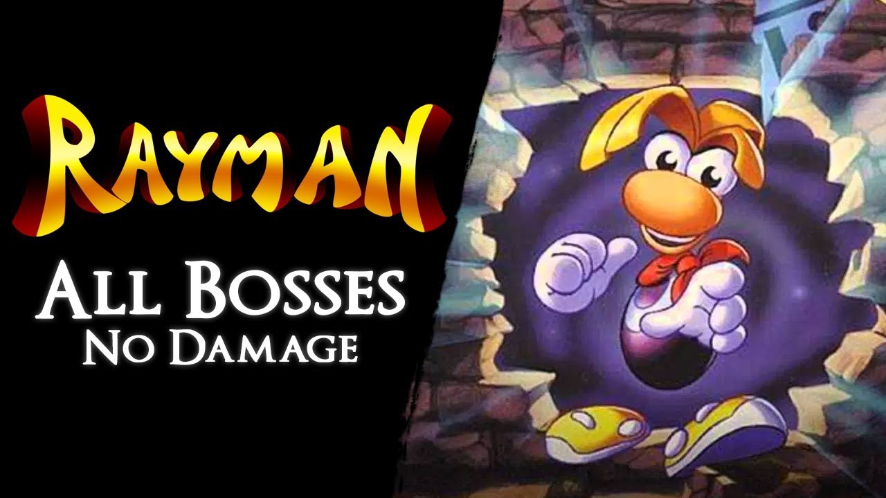 Rayman 1 - All Bosses & Ending【No Damage】