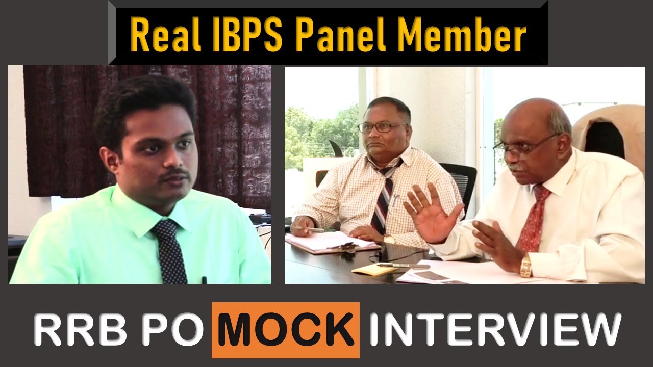 IBPS RRB PO Mock Interview by Real IBPS Panel Member | Interview Preparation | Experts Questions