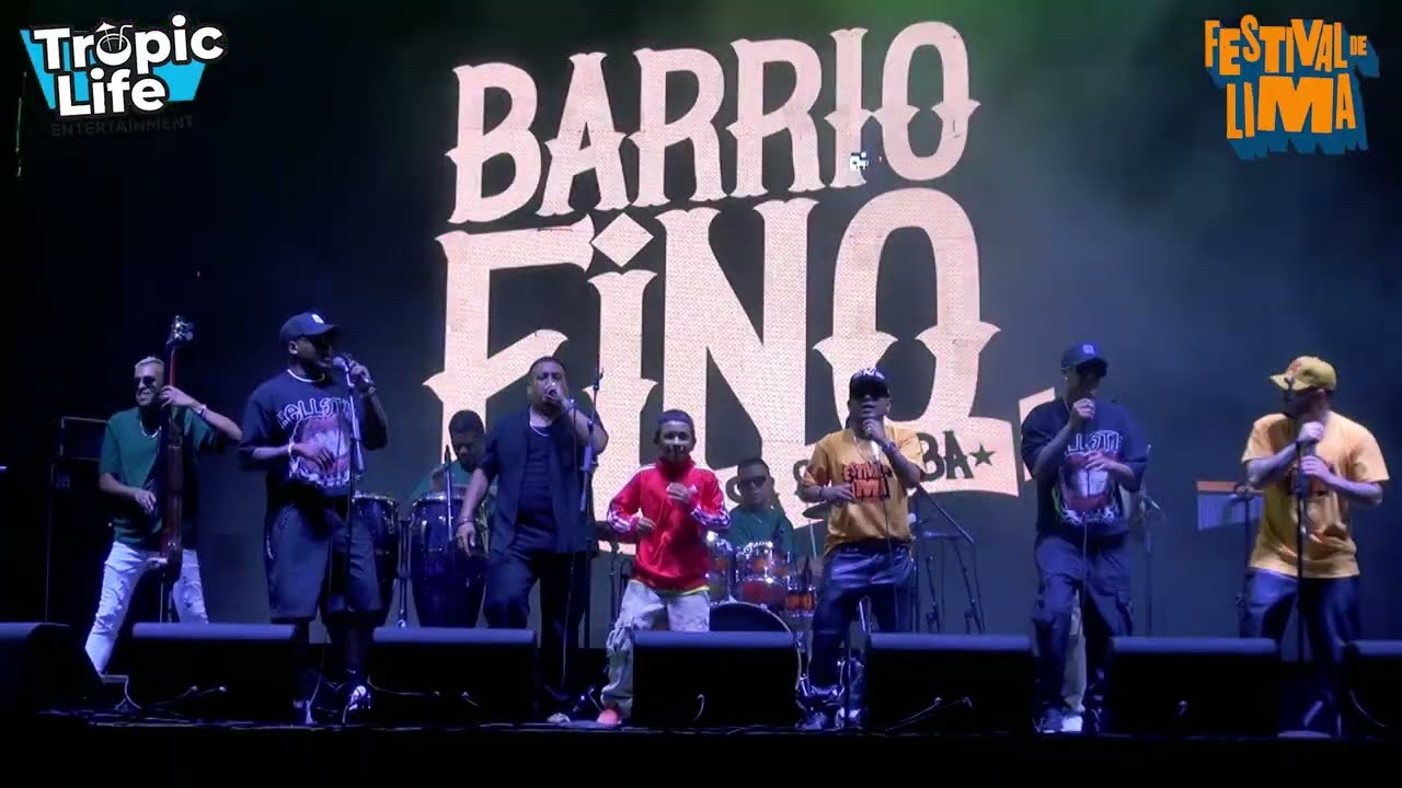 La Boca ❌ Barrio Fino 🎵 Festival De Lima 5ta Edic. - Lawn Tennis 18-01-25