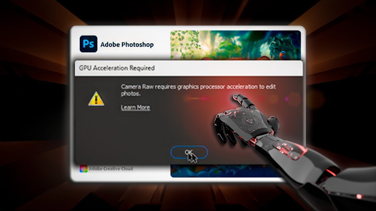 COMO RESOLVER ERRO no PHOTOSHOP GPU ACELERAÇÃO NECESSÁRIA