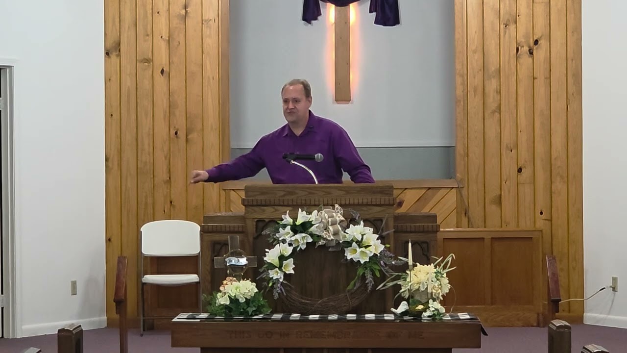John 13:27 - 14:19 Wilburn General baptist church on March 8th 2026