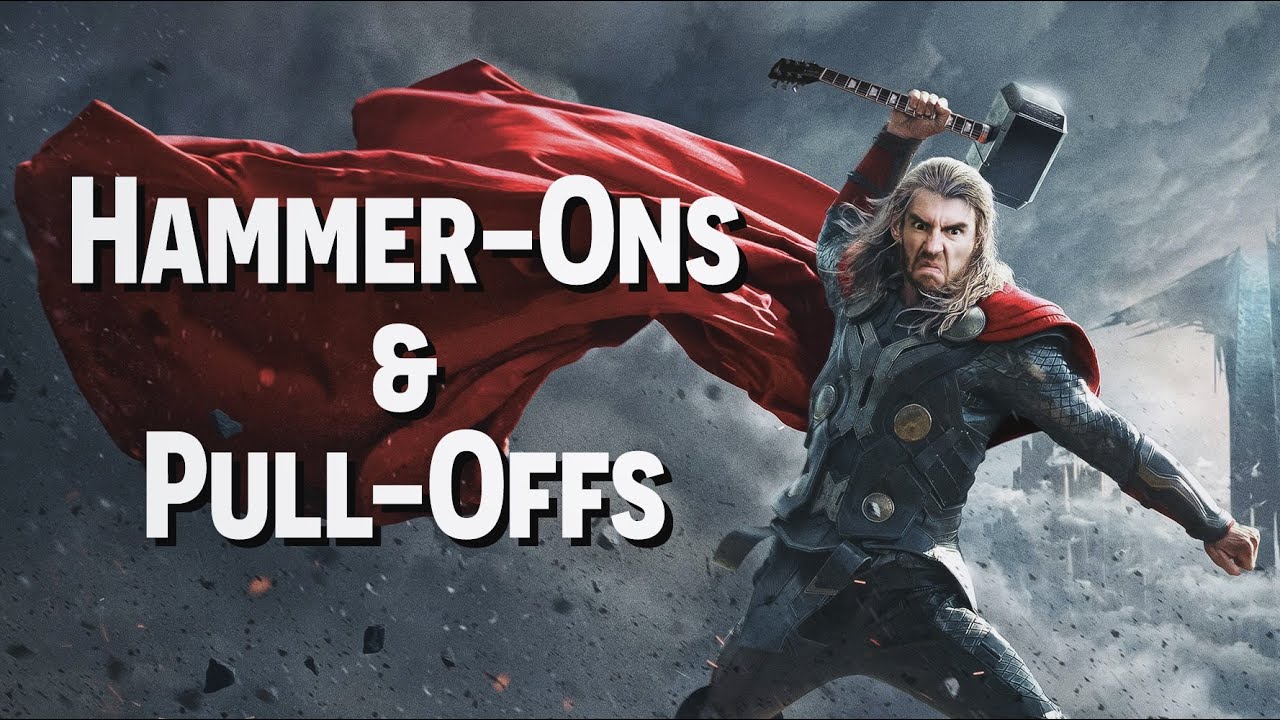 3 Riffs that taught me Hammer-ons & Pull-offs