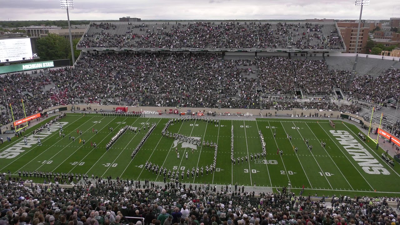 Spartan Marching Band: Pregame | MSU vs. Indiana: 9.28.2019