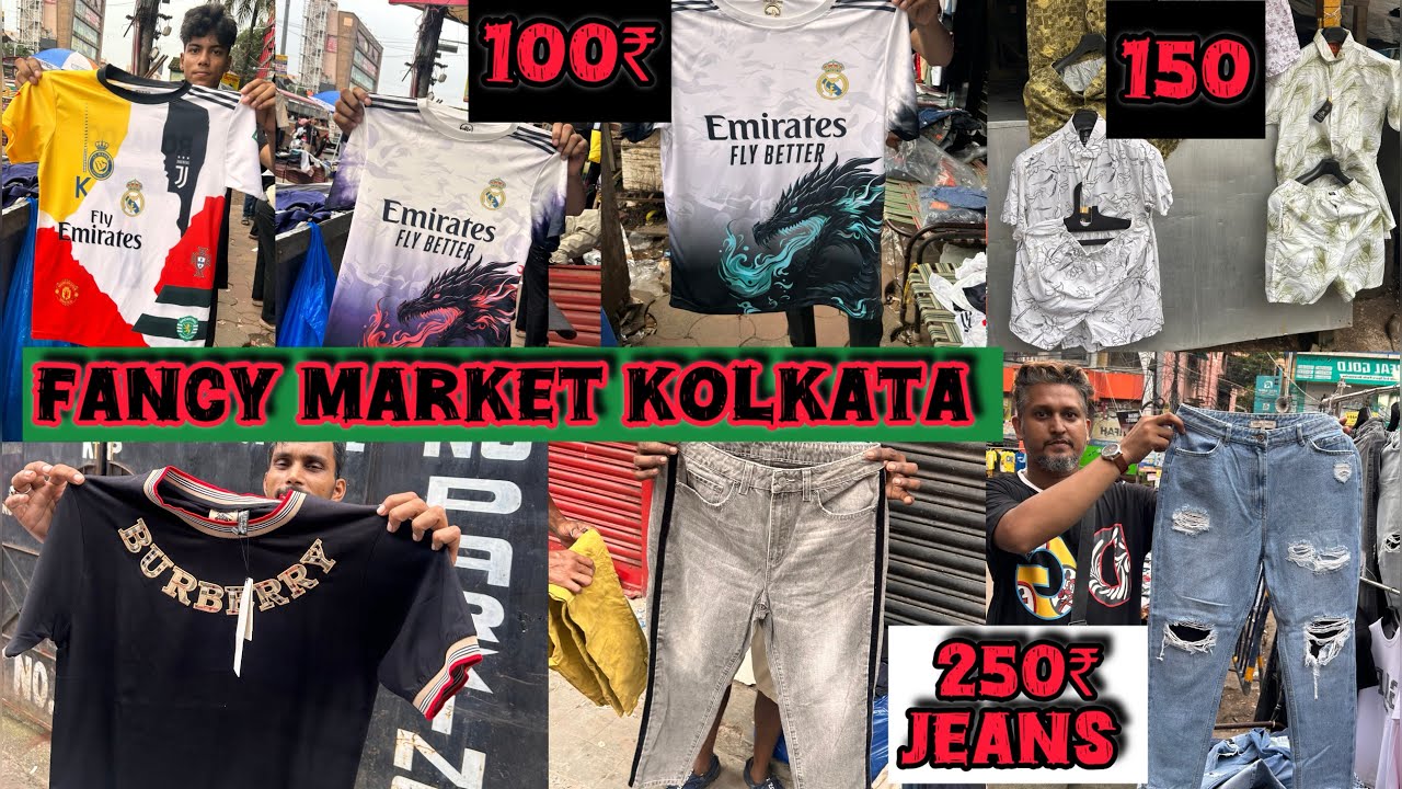 FANCY MARKET SUMMER COLLECTION | CHEAPEST TSHIRT MARKET IN KOLKATA- KHIDIRPUR FANCY MARKET WHOLESALE