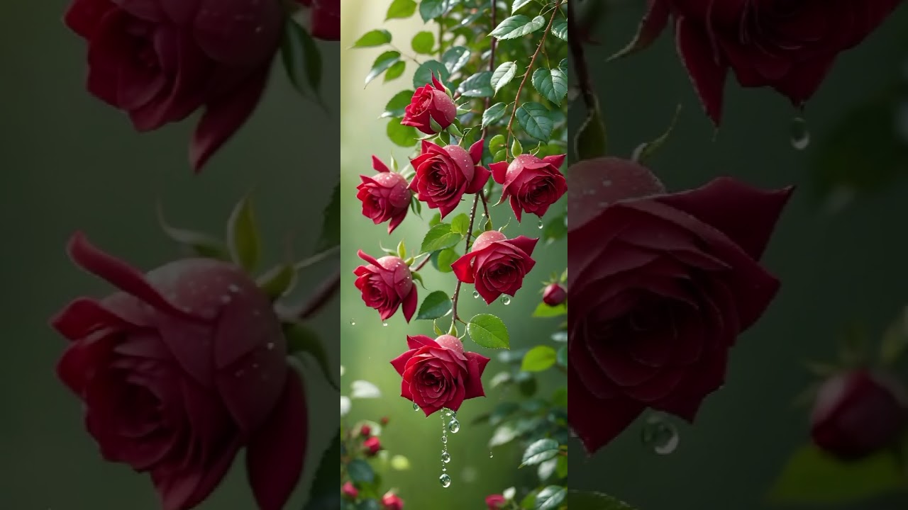 #Beautiful naturel Rose #Flowers🌹🥀Rose #status Garden #Flowers 