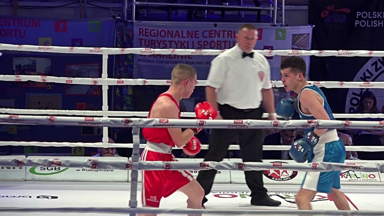 Walka nr 3 kat 56 KG Kacper Harkawy vs Jarosław Iwanow