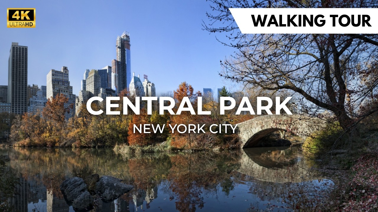 MOST ICONIC PARK IN THE WORLD! Central Park New York Walking Tour Part 1 [4K60 HDR]