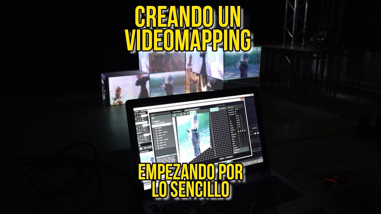 CREANDO VIDEOMAPPING  01 el primero
