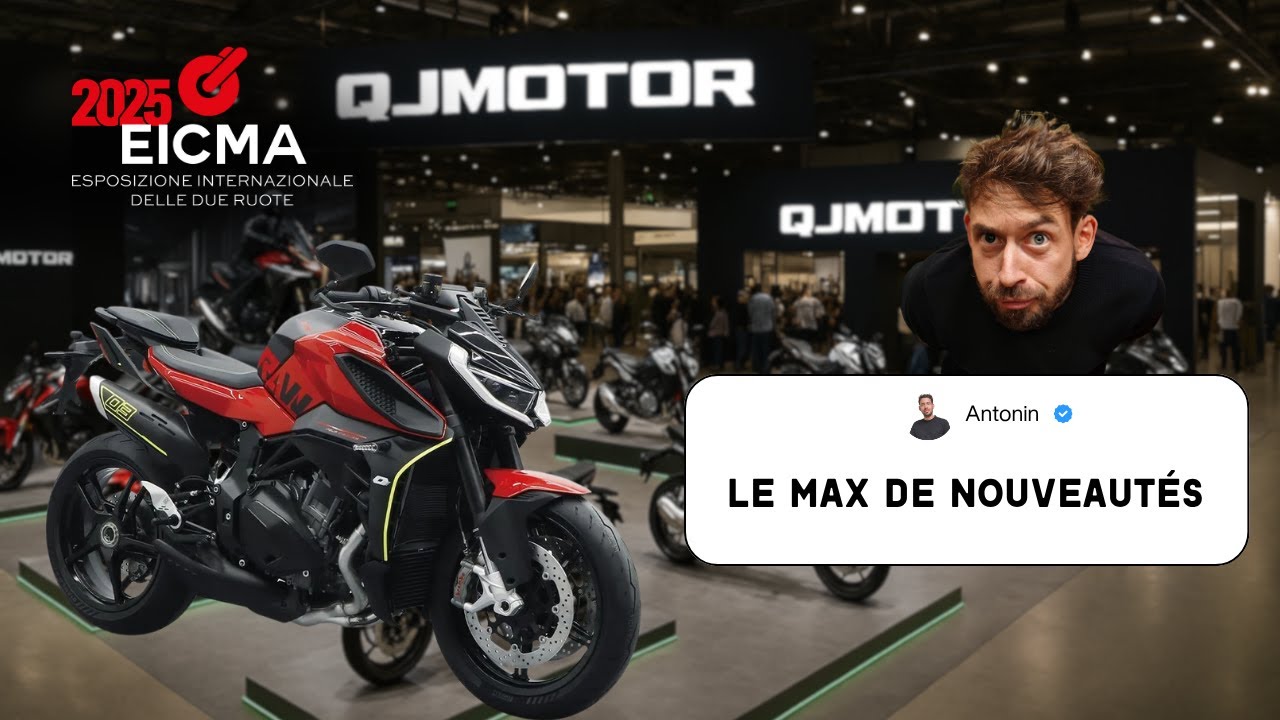 💥 Le stand géant de QJMotor à l’EICMA 2025 – visite complète ! 🏍️