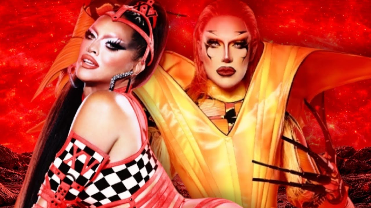 Onyx Unleashed & Sasha Colby “Wind It Up” Lip Sync 🌀 Denalyx's Drag Race UK 