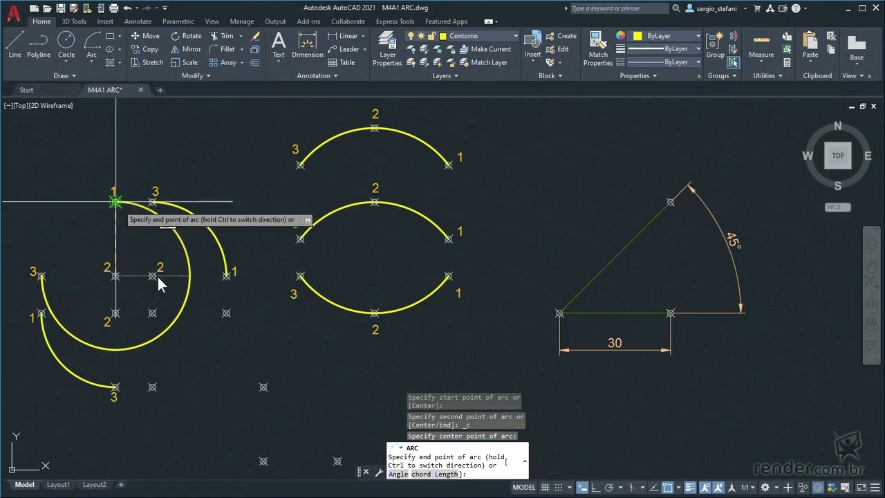 31 - Creating Arches | AutoCAD Basic and Practical